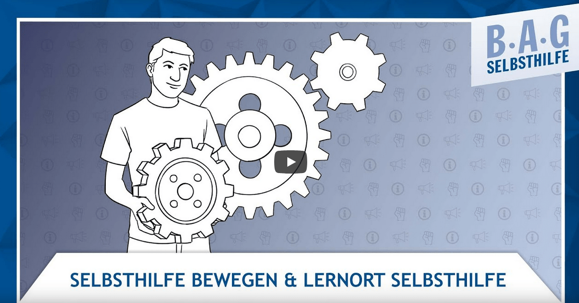 Read more about the article Erklärvideo: “Lernort Selbsthilfe LOS!” & “Selbsthilfe BEWEGEN”